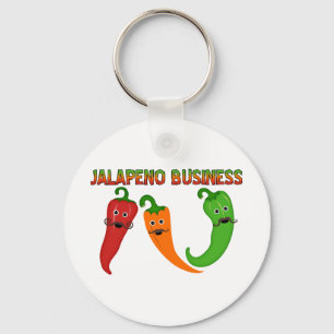 Jalapeno-Geschäft Schlüsselanhänger