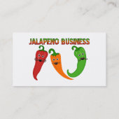 Jalapeno-Geschäft Visitenkarte (Rückseite)