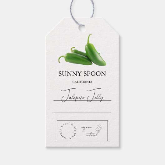 Jalapeno Hang Tag Geschenkanhänger (Vorderseite)
