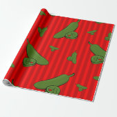 Jalapeno Illustration Geschenkpapier (Ungerollt)