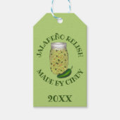 Jalapeno Jalapeño Hot Pepper Relish made by Geschenkanhänger (Vorderseite)