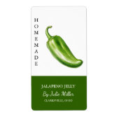 Jalapeno Jelly Label (Vorne)