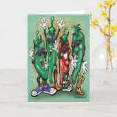 Jalapeno Paprikaschoten Gang Karte (Gelbe Blume)