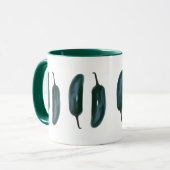 Jalapeno-Paprikaschoten Tasse (Vorderseite Links)