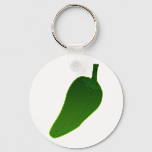 Jalapeno Pepper Schlüsselanhänger (Vorderseite)