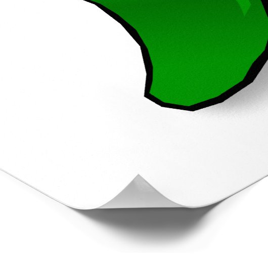 Jalapeno Print Poster (Ecke)