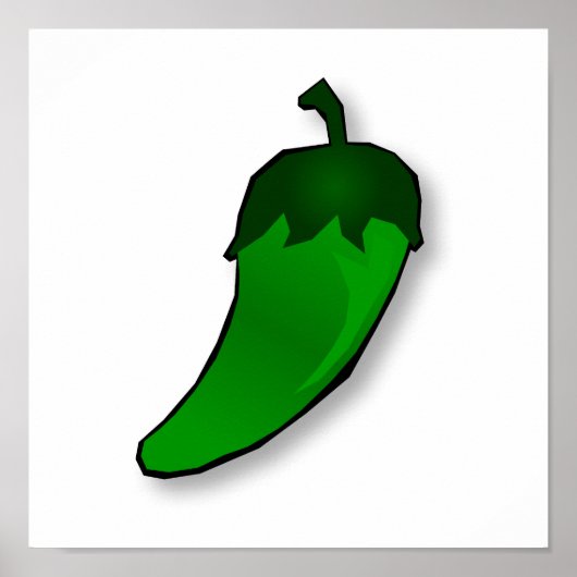 Jalapeno Print Poster (Vorne)