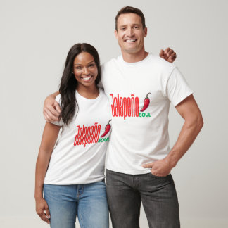 Jalapeño Soul – Kühnes Grafik-T-Shirt mit Spicy At T-Shirt