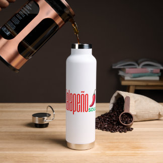 Jalapeño Soul – Wiederverwendbare Öko-Flasche mit Trinkflasche