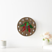 Jalapeno Wall Clock Runde Wanduhr (Zuhause)