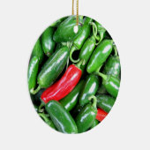 Jalapenofeiertagsverzierung Keramikornament (Rechts)