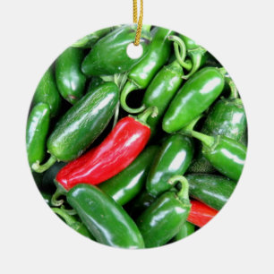 Jalapenofeiertagsverzierung Keramikornament
