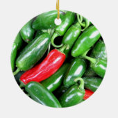 Jalapenofeiertagsverzierung Keramikornament (Hinten)
