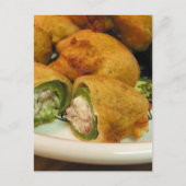Jalapenos Essensessen kochen Postkarte (Vorderseite)