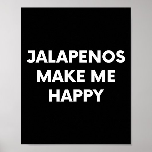 Jalapenos Funny Cinco De Mayo Spaß Mexicanisches E Poster (Vorne)