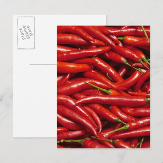 Jalapenos Postkarte (Vorne/Hinten)
