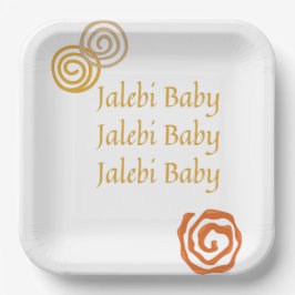 Jalebi Pappteller