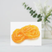 Jalebi Postkarte (Stehend Vorderseite)