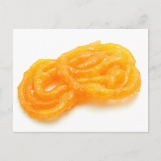 Jalebi Postkarte (Vorderseite)
