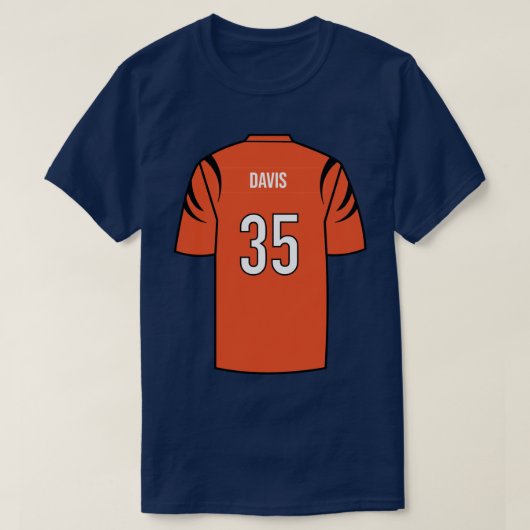 Jalen Davis Jersey 3 T-Shirt (Design vorne)