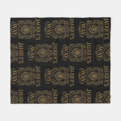 Jalique's Way Pride Heritage-Decke Fleecedecke (Vorderseite (Horizontal))
