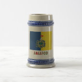 Jalisco-Flagge Bierglas (Mittel)