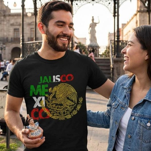 Jalisco Mexico Flag Shirt-Shirt T-Shirt