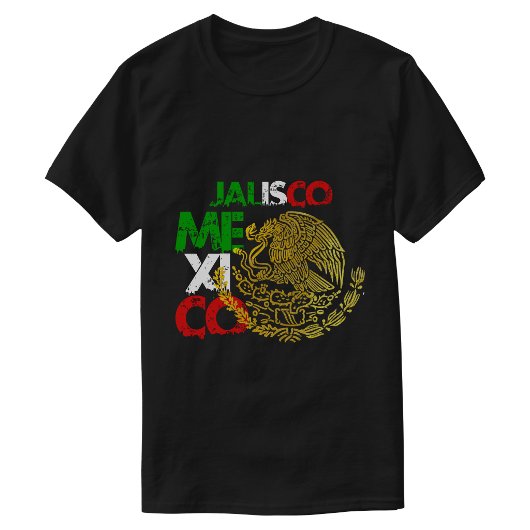 Jalisco Mexico Flag Shirt-Shirt T-Shirt