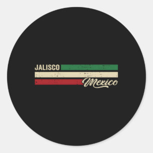 Jalisco Mexico Runder Aufkleber