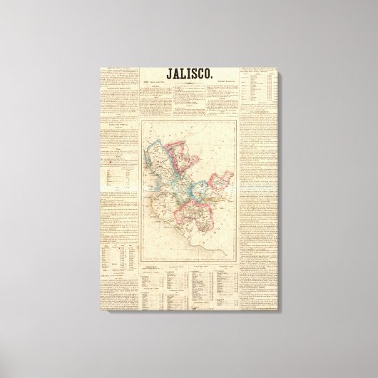 Jalisco, Mexiko Leinwanddruck (Vorderseite)