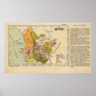 Jalisco, Mexiko Poster