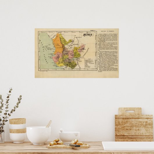 Jalisco, Mexiko Poster (Küche)