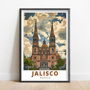 Jalisco Wandkunst - Jalisco Mexiko Wandkunst - Gua Poster