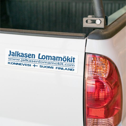 Jalkasen Lomamökit Autoaufkleber (Auf Lkw)