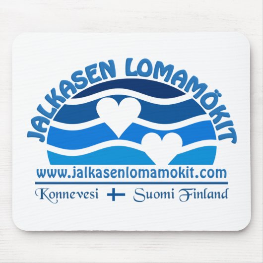 Jalkasen Lomamökit mousepad (Vorne)