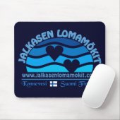 Jalkasen Lomamökit mousepad (Mit Mouse)