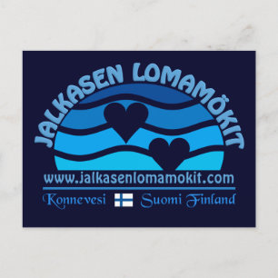 Jalkasen Lomamökit Postcard Postkarte