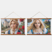 JALOOS HANGING TAPESTRY WANDTEPPICH MIT HOLZRAHMEN (Doppelt)