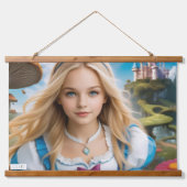 JALOOS HANGING TAPESTRY WANDTEPPICH MIT HOLZRAHMEN (Vorderseite 2)