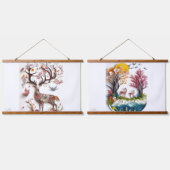 JALOOS HANGING TAPESTRY WANDTEPPICH MIT HOLZRAHMEN (Doppelt)