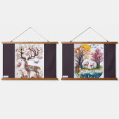 JALOOS HANGING TAPESTRY WANDTEPPICH MIT HOLZRAHMEN (Doppelt)