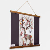 JALOOS HANGING TAPESTRY WANDTEPPICH MIT HOLZRAHMEN (Gewinkelt)