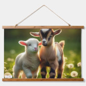 JALOOS WANDTEPPICH MIT HOLZRAHMEN (Vorne)