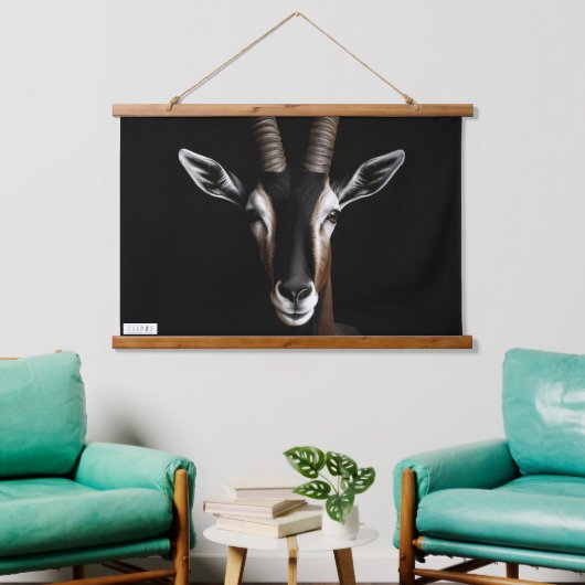 JALOOS WANDTEPPICH MIT HOLZRAHMEN (Wohnzimmer)