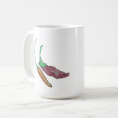 Jalopeno-Pfeffer-Kaffeetasse Kaffeetasse (Vorderseite Links)