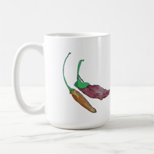 Jalopeno-Pfeffer-Kaffeetasse Kaffeetasse (Links)