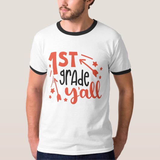 Jalousie 1. Klasse Herren Grundklingeln T-Shirt (Vorderseite)