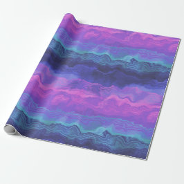 Jalousie agate ombre: geschenkpapier