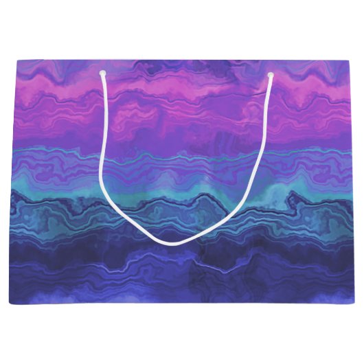 Jalousie agate ombre: große geschenktüte (Vorderseite)