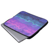 Jalousie agate ombre: laptopschutzhülle (Vorne Knopf)